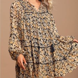 Free people free swinging mini dress